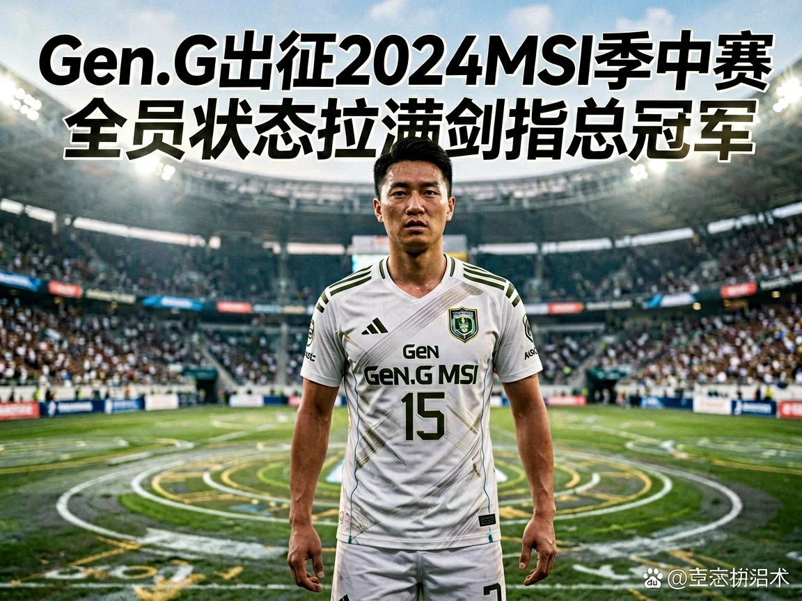Gen.G出征2024MSI季中赛全员状态拉满剑指总冠军